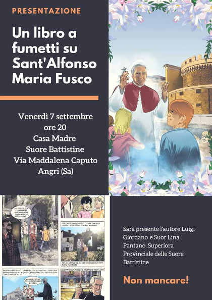 libro a fumeti Sant'Alfonso Maria Fusco